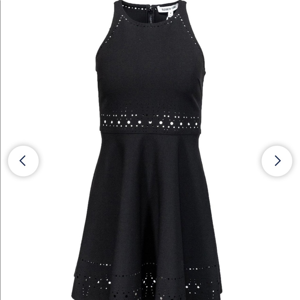 Elizabeth and James laser cutout dress